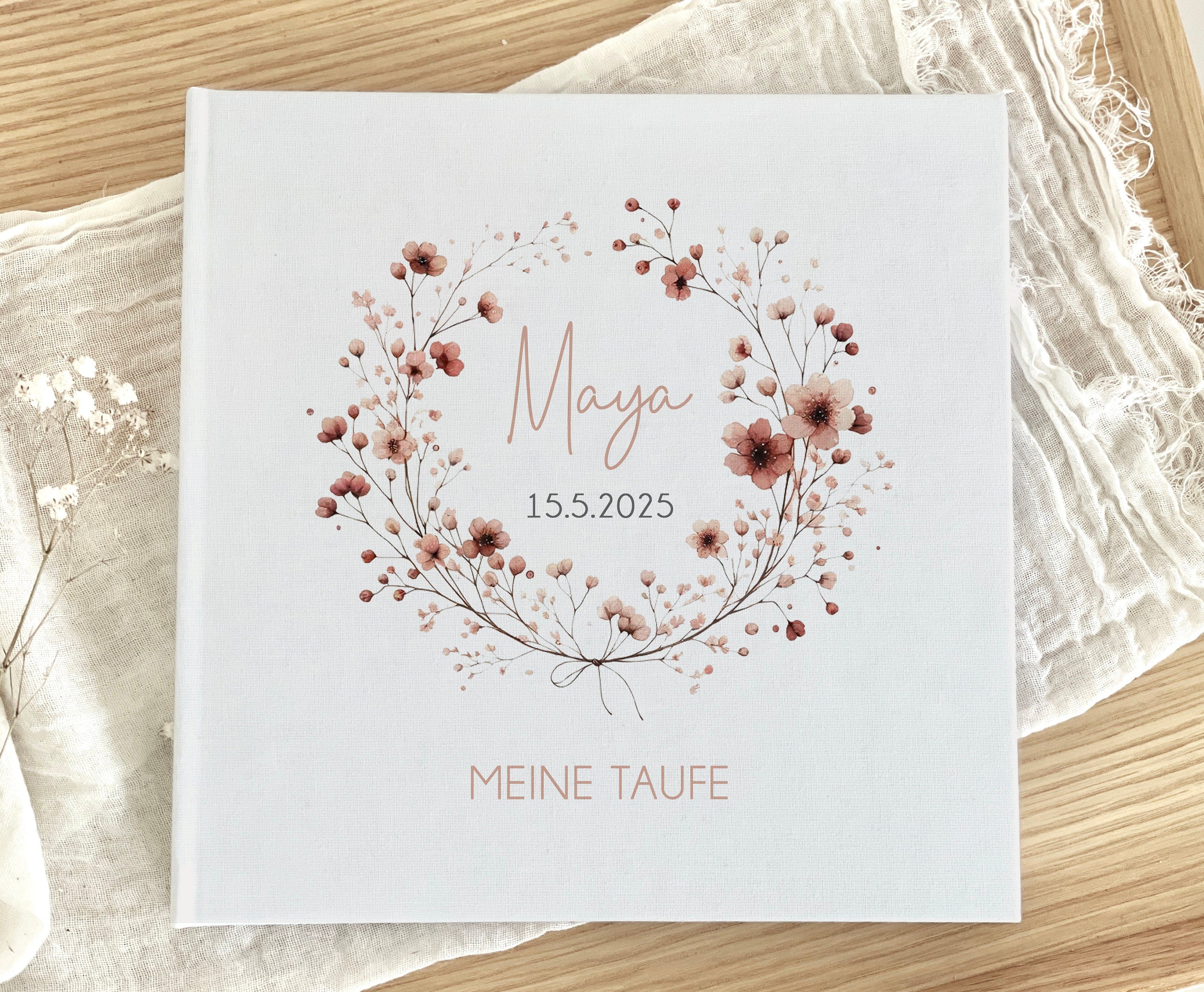Taufkerze „Maya